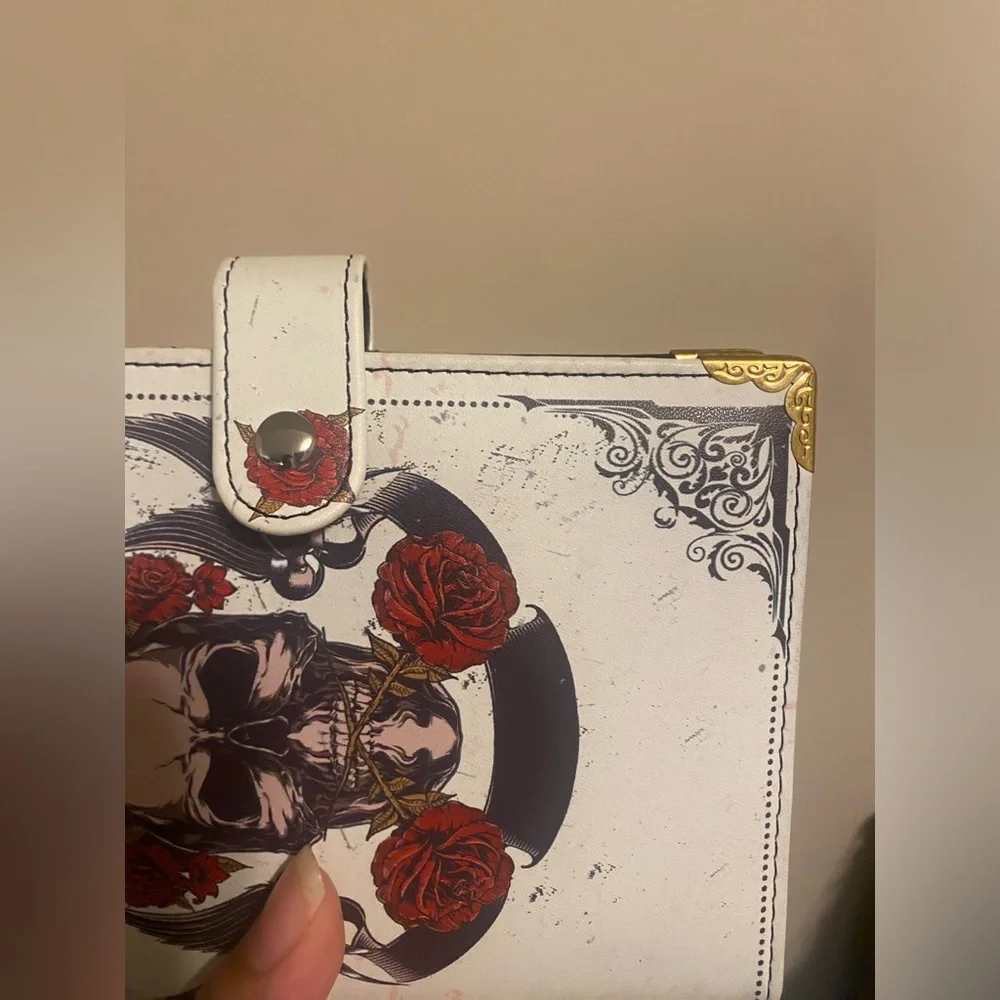Vintage Skull Budget Binder